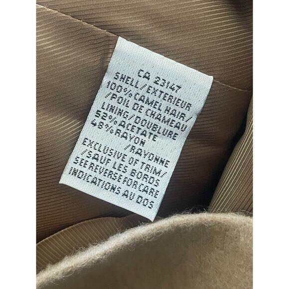 Talbots Camel Hair Jacket - Picture 3 of 6